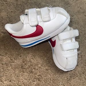 Velcro Nike Cortez❤️🤍💙